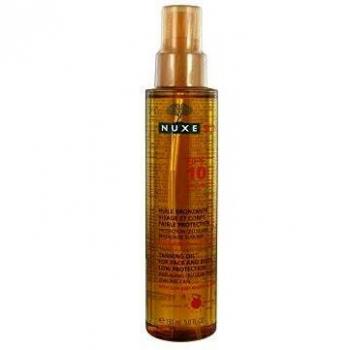 NUXE SUN Huile Bronzante Visage et Corps SPF10
