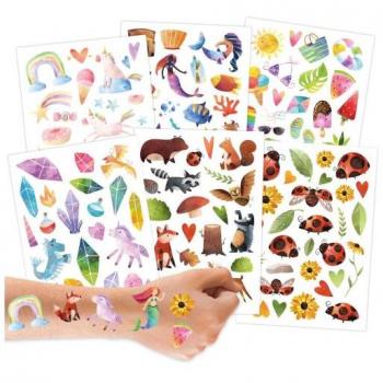 „Strandglanz“ Metallic Paper Tattoo Set 6