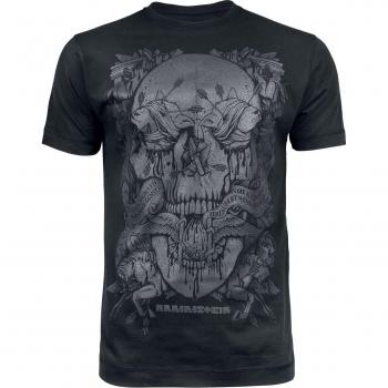 T‑shirt Rammstein « Amour » Noir, Manches Courtes, Homme, De S à 3XL