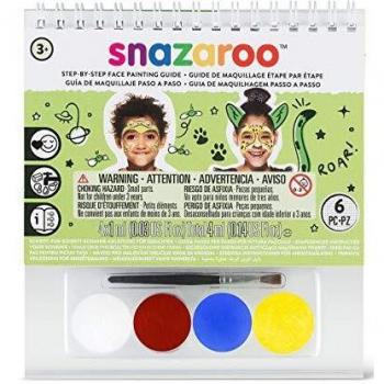 Snazaroo Mini-Malpalette (4 Farben) – Lizenzartikel für kreative Köpfe