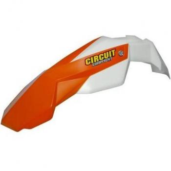 Circuit Stealth Parafango Anteriore Bianco e Arancio