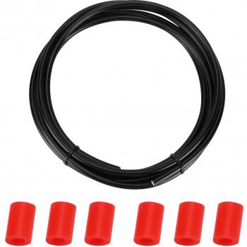 Practical White Brake Cable Housing Set for MTB
