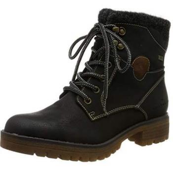 Schwarze Damen‑Stiefel von TOM Tailor, Artikel 7991002, EU 42