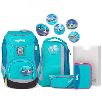 ERGOBAG Hula HoopBear Rucksack für Kinder, 35 cm, Hawaiian Turquoise
