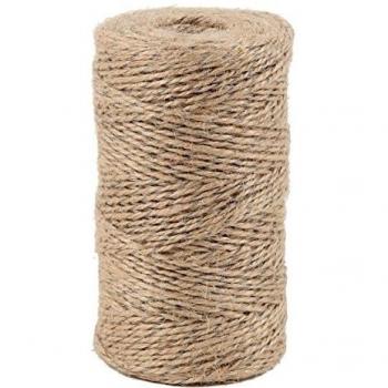 Spago Naturale con Rinforzo Metallico 10 cm