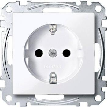 Presa di corrente Merten System M con attacco a morsetto MEG2300-0325