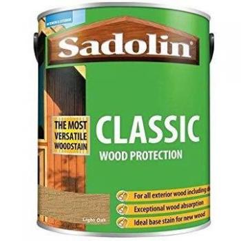 Sadolin Classic Wood Protection Woodstain Light Oak 5 L