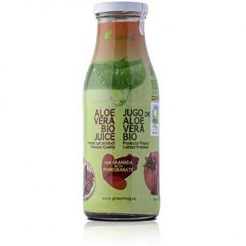 Green Frog Jugo de Aloe Vera y Granada 1 Botella 500 ml