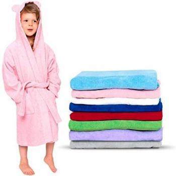 Twinzen Accappatoio 100% Cotone OEKO‑TEX® con Capo Esteso