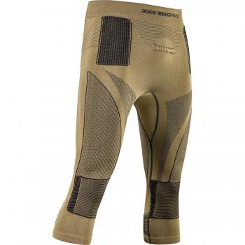 Pantalones X-Bionic Radiactor 4.0 para Hombre en Oro y Negro
