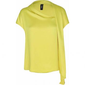 Marc Cain Blusenshirt Senf Kappärmel Größe 36