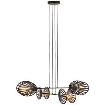 Epikasa Suspension Playa Acier peint par poudrage Noir 93x100x93 cm