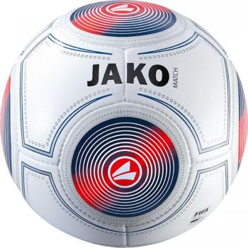 JAKO Match-Fireball Weiß‑Marine 5 cm