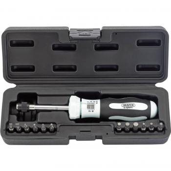 Draper Expert Torque Screwdriver Set (1-5NM) with Bits, Model 75170