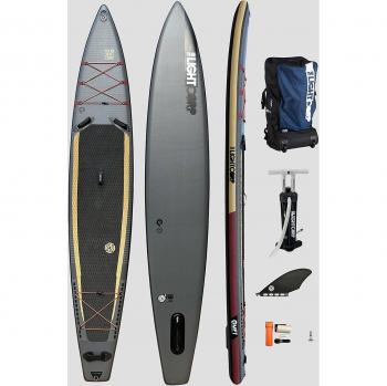 Light ISUP Platin 14'0 × 28,5 – Universelles SUP-Board in der Tourer‑Serie