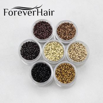 Herramientas de Extensión de Cabello, Anillos Nano 3mm x 2mm x 2mm, 1000 Piezas