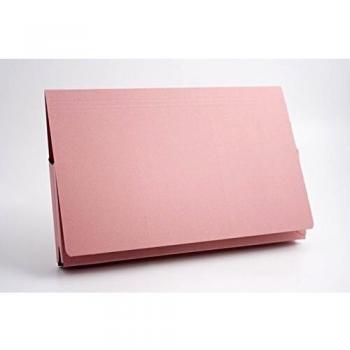 Guildhall Legal Document Wallet Full Flap 315gsm W356xH254mm Pink Ref