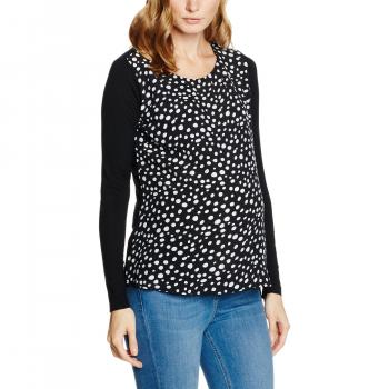 Bellybutton Maternity Damen Umstandstunika Tunika 1/1 Arm, Schwarz