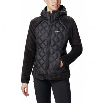 Columbia Damen Techy Hybrid Fleece-Weste, Schwarz