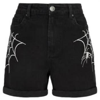 Hell Bunny Gothic Ariana Shorts