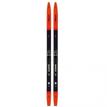 Atomic Pro C1 Grip Junior Langlauf Ski Set 110 cm rot unisex