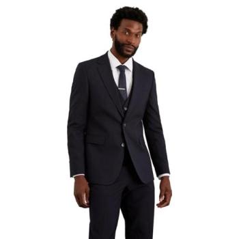 Essential Navy Slim Fit Jacket – Burton Menswear