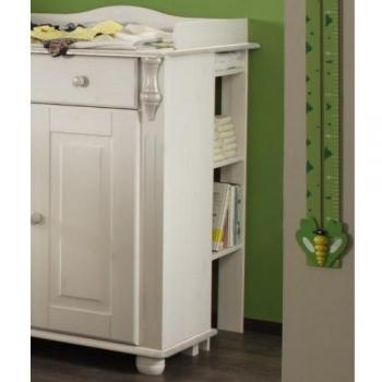 Stella Trading Babywickelkommode LAURA – Unterstellregal zur Aufbewahrung am Wickeltisch