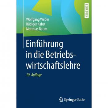 Einführung in die Betriebswirtschaftslehre