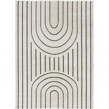Tapis scandinave blanc 160x230 cm