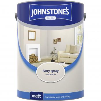 Johnstone's 5L Walls and Ceilings Matt Finish Paint