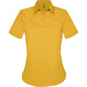 Kariban Damenbluse Judith, kurzarm