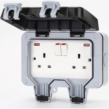 Sistema de Control Doble + LED, Resistente al Agua, Salida Incluida