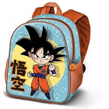 Mochila Brave 3D Dragon Ball Azul