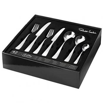 Robert Welch Malvern Bright Cutlery Set, 42 Pieces