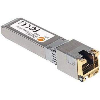 Intellinet 508179 10 Gigabit SFP+ Mini-GBIC Transceiver für RJ45-Kabel 10GBase-T (RJ45) Port, 30 m, bis zu 10 Gbit/s Übertragungsraten mit Cat6a-Netzwerkkabeln