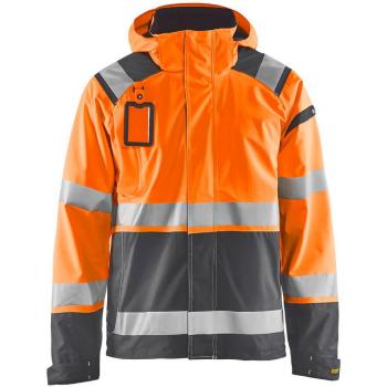 Blaklader Veste Stretch 2D Haute Visibilité Orange & Gris Anthracite