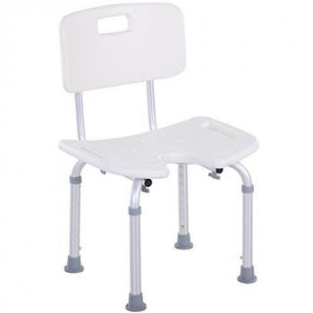 Siège de douche ergonomique réglable 136 Kg