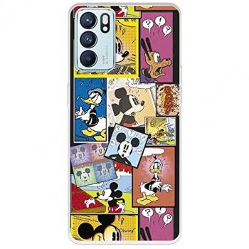 Oppo Reno6 Custodia Disney Mickey Comics
