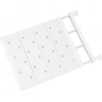 Organizador Telescópico Adhesivo para Dormitorio