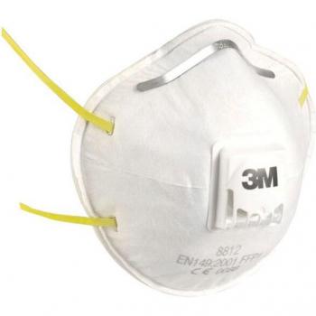 Protection respiratoire 3M FFP1 avec valve 8812