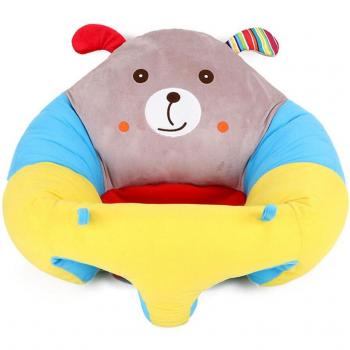 Plush Infant Support Seat & Sofa – Keeps Babies Sitting Properly, 0–3 Months