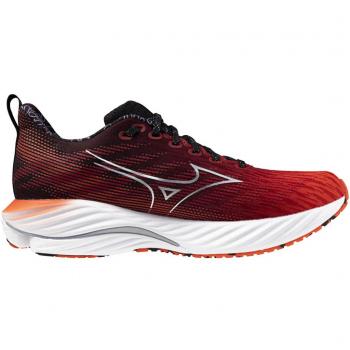 Mizuno Wave Rider 28 Amsterdam Scarpe da Running Unisex Rosso/Nero 46.5