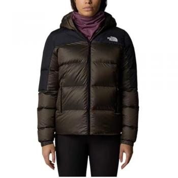 The North Face Women's Diablo Down Hoodie 2.0, XS, ruskea/musta