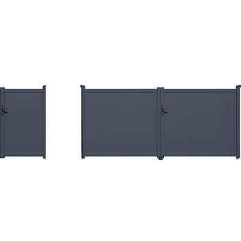 Pack portail + portillon 'Marc'