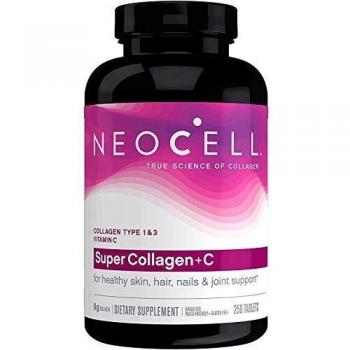 NeoCell Super Collagen Plus C Type 1 and 3 Dietary Supplement