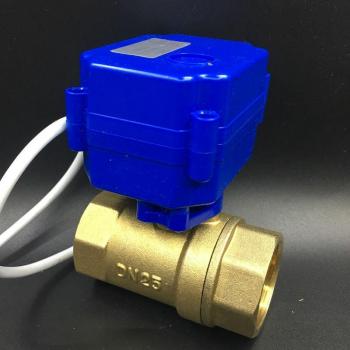 Válvula Motorizada de Agua con Cableado 2/3/5 para Bobina Ventilador