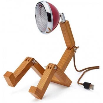 Mr. Wattson Piffany lampe de table LED rouge
