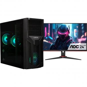 Captiva Gaming-PC „Advanced Gaming R83‑202 TFT“ – Schwarze Version mit Windows 11 Home