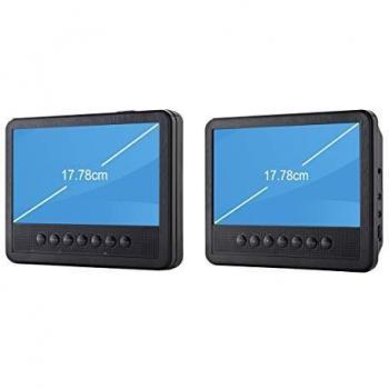 Reflexion DVD 7052 Kopfstützen DVD-Player mit 2 Monitoren Bilddiagonale=17.8 cm (7 ) (DVD 7052)