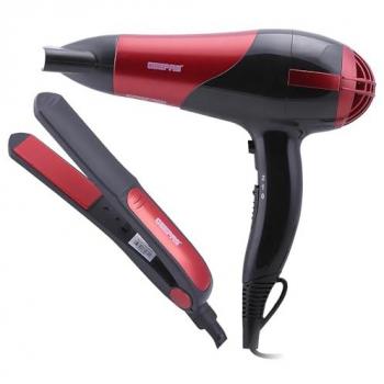 2200W 2-in-1 Hair Dryer and Straightener Set